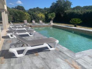 Villa 300m2 piscine chauffée et jacuzzi-spa de nage