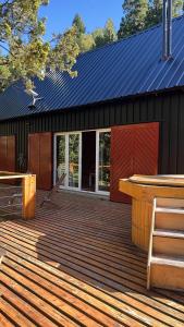 Cabaña sobre el Lago Cholila