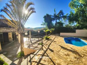Chácara c Piscina, Churrasqueira com vista linda