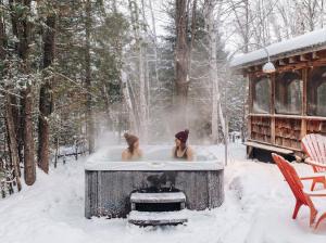 Chalet Vintage with Private SPA & Sauna on the Lakeside