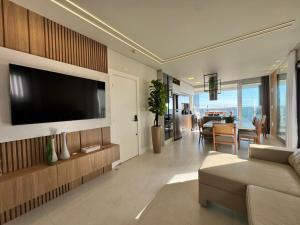 Frente Mar Sonho de Palmas 101 - Lindo Apto decorado na Praia de Palmas