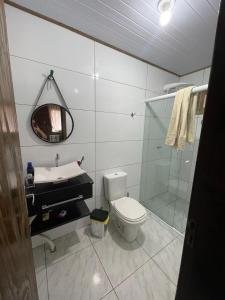 Chalé com piscina, 10 minutos do mar