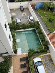 apartamento martim de sá 2 dormitórios churrasqueira na varanda Pé na areia 43 B Wilson B