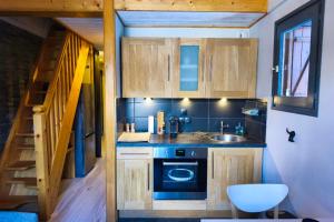 Charming apartment with mezzanine in the mountain