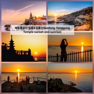 Sunset view of the sea