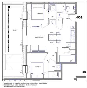 Appartement Haut de Gamme neuf - 6 personnes - App 005