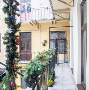 Світла затишна квартира в центрі біля Оперного театру з балконом, який виходить у тихий львівський дворик