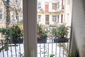 Світла затишна квартира в центрі біля Оперного театру з балконом, який виходить у тихий львівський дворик