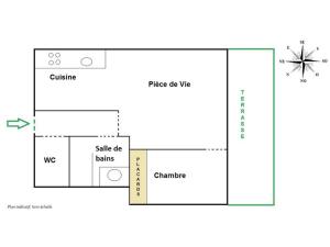 Appartement 4 pers. aux pieds des pistes avec parking et wifi - FR-1-598-130