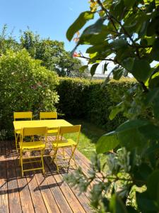 Maison de campagne au bord de la mer