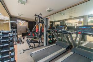 Flat no Brooklin com Academia e Estacionamento