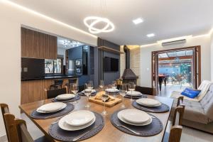 Casa pé na areia: piscina churrasqueira jacuzzi e+