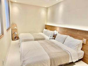 Le Coze Nampo, 2BR Apartment 3 Queen Bed, 8 minutes from Busan Station, Maximum 6 people