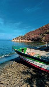 Maré Apartaestudio con balcón y hamaca cerca al mar Cabo Tortuga