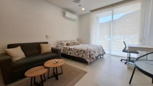 Maré Apartaestudio con balcón y hamaca cerca al mar Cabo Tortuga