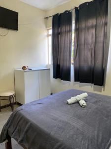 Quarto simples no centro