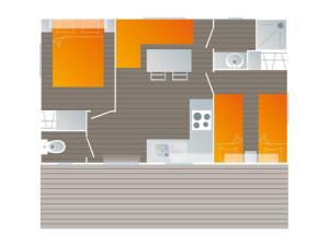 Mobil-home avec Terrasse à Saint-Pierre-dOléron - API-1-52-978