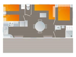 Mobil-home 33m² Terrasse à Saint-Pierre-dOléron - API-1-52-1040