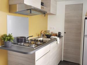 Mobil home cozy de 29m² - Terrasse - Cuisine équipée - API-1-52-1061