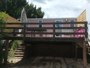 Mobil Home sur Pilotis - Terrasse - API-1-52-1058