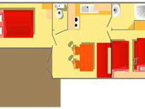 Mobil-home avec terrasse à Luynes - API-1-52-1072