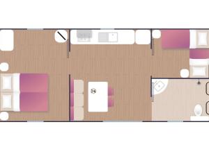 Mobil-home PMR avec Terrasse à Roquebrune-sur-Argens - API-1-52-1138