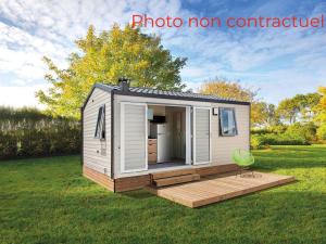 Mobil home avec Terrasse et Accès Handic. à Groléjac - API-1-52-1155