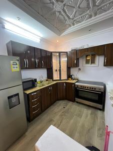 Room and hall with self check-in