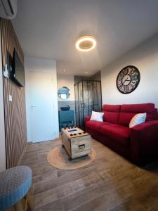 studio terrasse standing proche plage