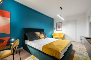 Vibrant Color-Pop Studio at Ivory Residence