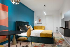 Vibrant Color-Pop Studio at Ivory Residence