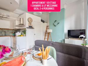 Le Garibaldi - Idéal PRO & Couple - Parking GRATUIT - CENTRE VILLE - Animaux acceptés - 5min à pied du Port - Commerces - Plage 10min en voiture - WIFI HD - BAO LOCATION