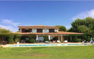 Designed villa garden pool sea view