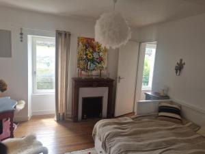 Maison en pierre indépendante