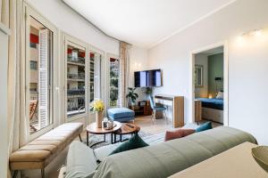 Bright 1BR Sea View & Terrace Monaco 8 min walk