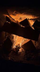 Modern studio apartment with wood-fired sauna