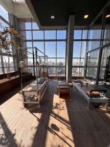 Edifício de luxo e vista Panoramica