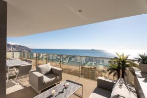 Mediterranean Sunset Cliffs Benidorm