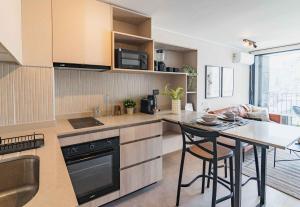 HOM I Cercano al Metro Wifi Terraza 1D1B en Nunoa