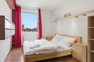 Apartment in a quiet part of Prague with a kitchen