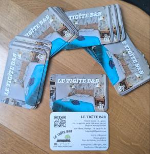 Le Tigîte B&B , Suite-chambre dhôtes indépendante avec entrée privée, petit-déjeuner autonome fourni, linge inclus, 2 espaces nuit possibles