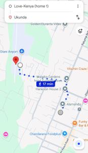 Diani Cozy Garden Studio