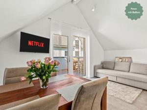 Ferienhausträume - ebenerdiges Bodensee Apartment mit Garten und großer Terrasse mit Grill