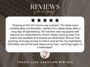 Luxury 3BR with Parking in Heart of DC - Steps to Metro