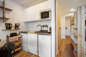 Studio Apt, ski in and out Access with Alpine Balcony - Résidence Roche Blanche
