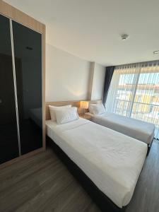 2 комнатные апартаменты с одной спальней и кухней-гостиной