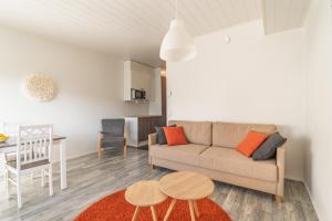 A two-room apartment with a sauna close to the beach and services