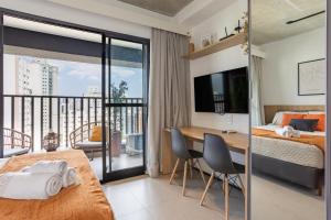 Studio On Florida | Gym e Portaria 24hrs