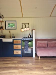 The Shepherds Hut at Hidden Wood Glamping
