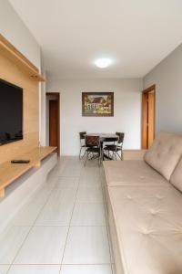 Apartamento 3 min Madrecor, 7 min Parque Sabia C Ar condicionado